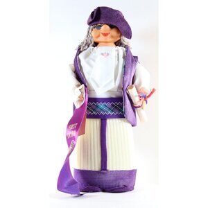 Ben Franklin Doll Handmade Historical Figures 12" Doll 1970s Award Winner!